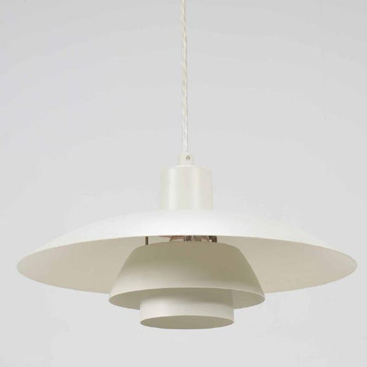 Poul Henningsen, Louis Poulsen: PH4/3 pendant, white lacquered