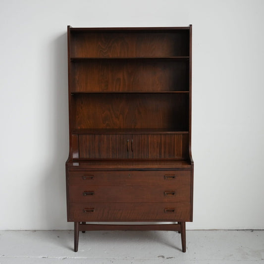 Johannes Sorth, Nexø Møbelfabrik Bornholm Bookshelf, 1960s (broneeritud 900€)