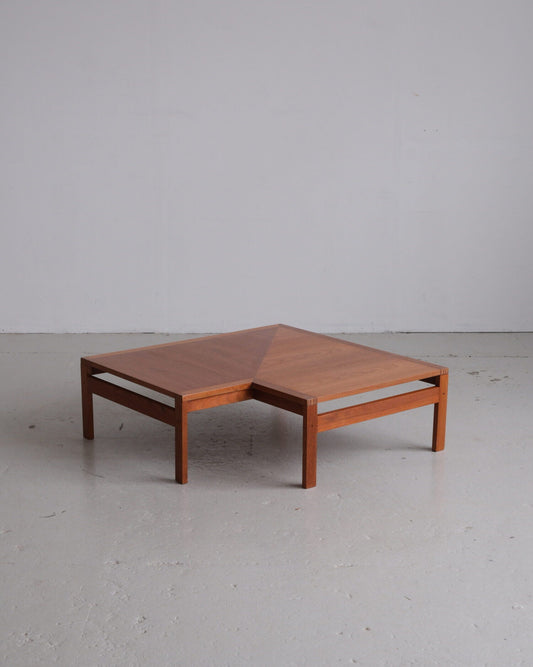 Ole Gjerløv-Knudsen &amp; Torben Lind for France &amp; Son coffee table - teak wood (restored)