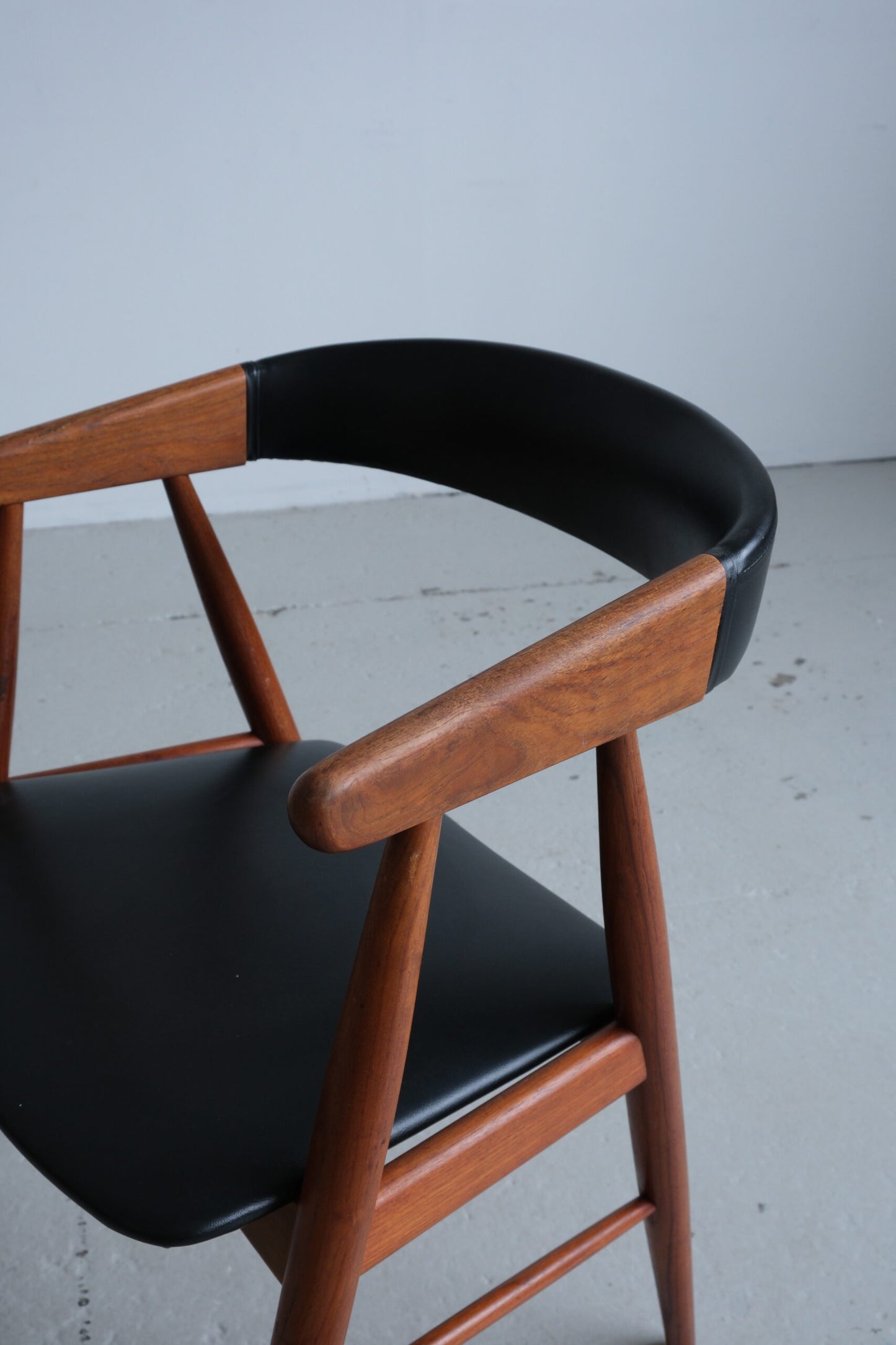 Teak armchairs 1950-1960s