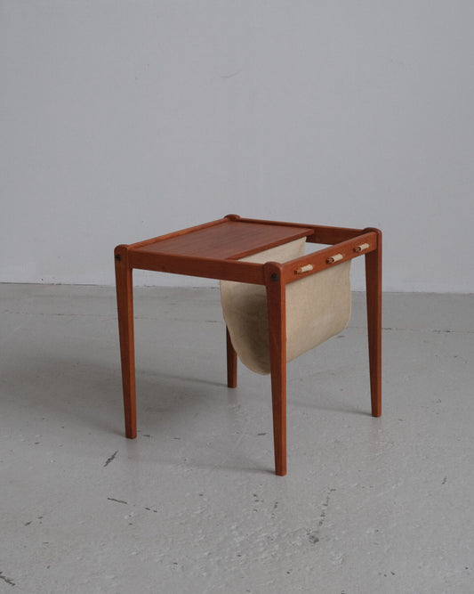 Furbo Spøttrup teak side table from Denmark, 1960