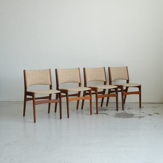 Erik Buch teak chairs