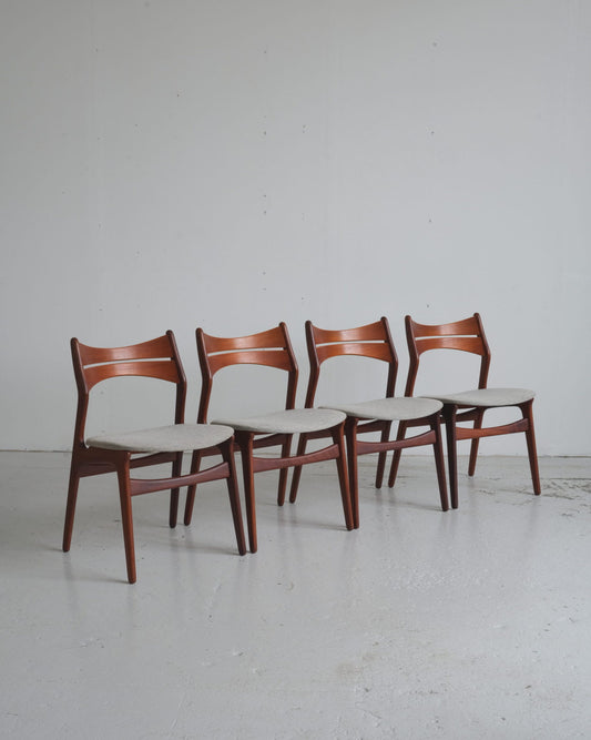 Erik Buch model 310 Teak Chairs