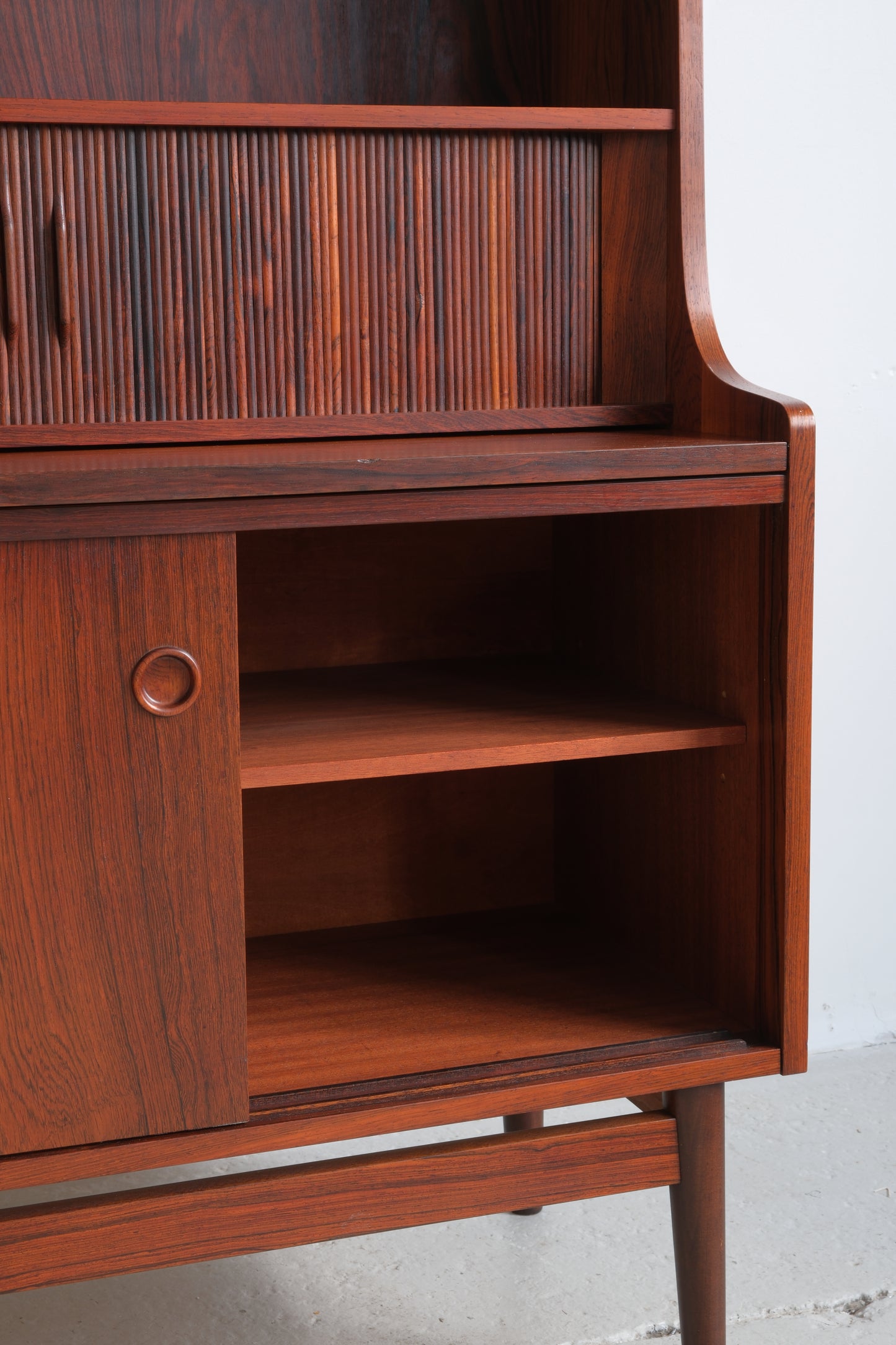 Johannes Sorth Rosewood bookshelf, Nexø Møbelfabrik