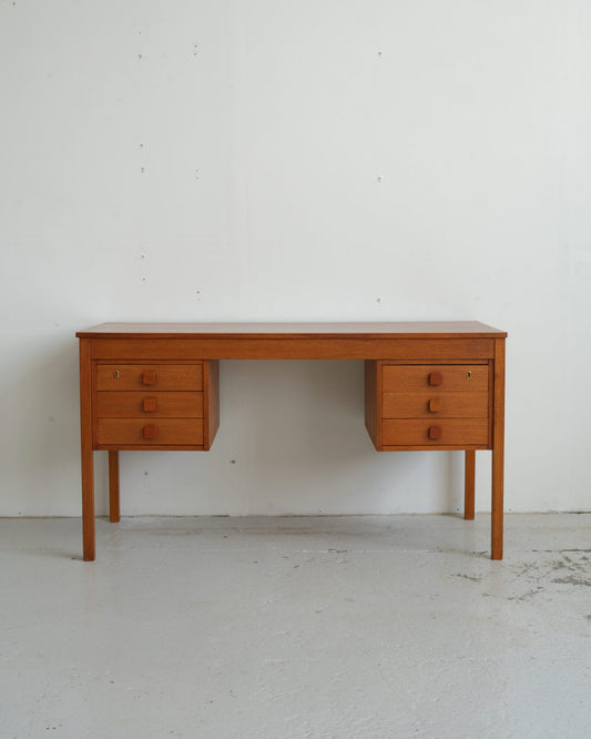 Teak desk, 1960s