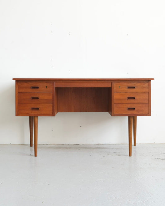 Mid Century Danish Teak Desk