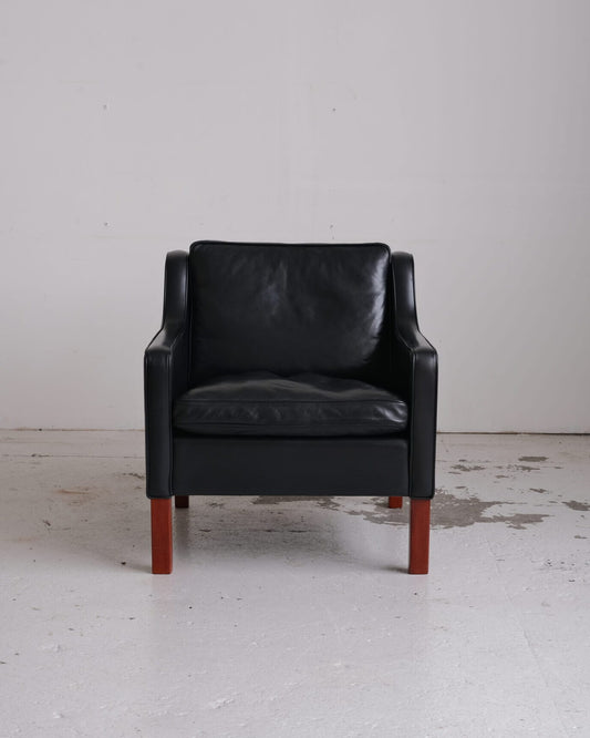 Danish leather armchair