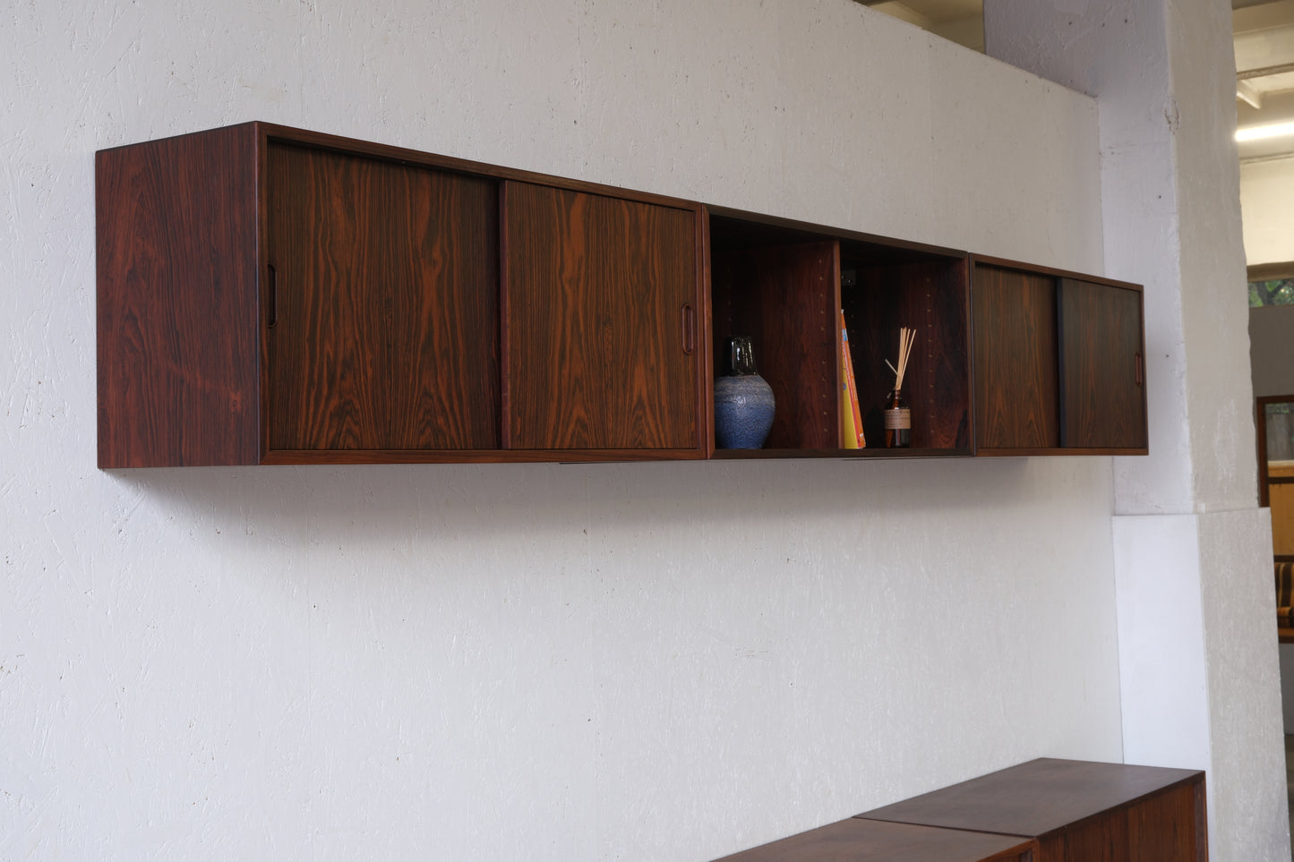 Danish Rosewood Wall Unit