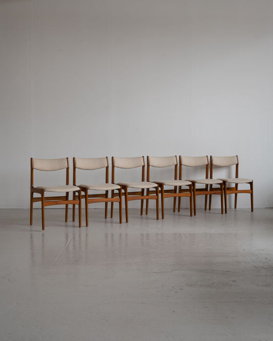 Anderstup teak dining chairs (1960s)