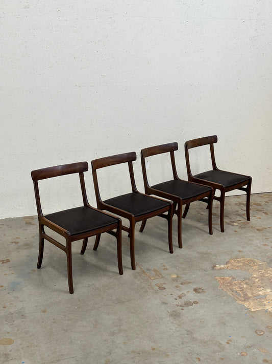 Ole Wanscher mahagony chairs