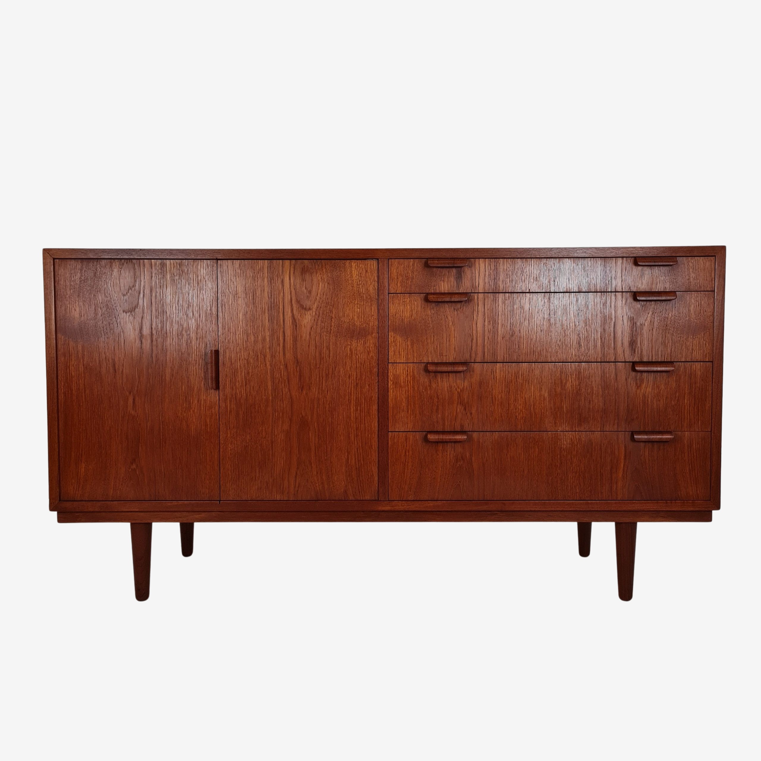 Sideboard with four drawers and a folding door | Carlo Jensen | Poul Hundevad