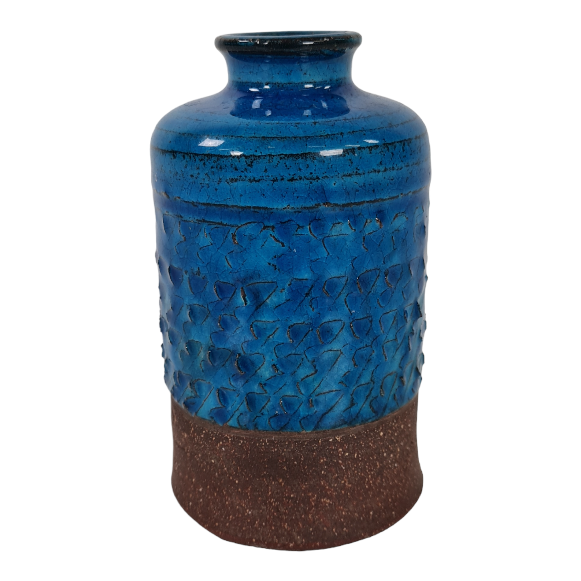 Small vase | Nils Kähler | Kähler’s Ceramic Factory | Blue-glazed ceramics