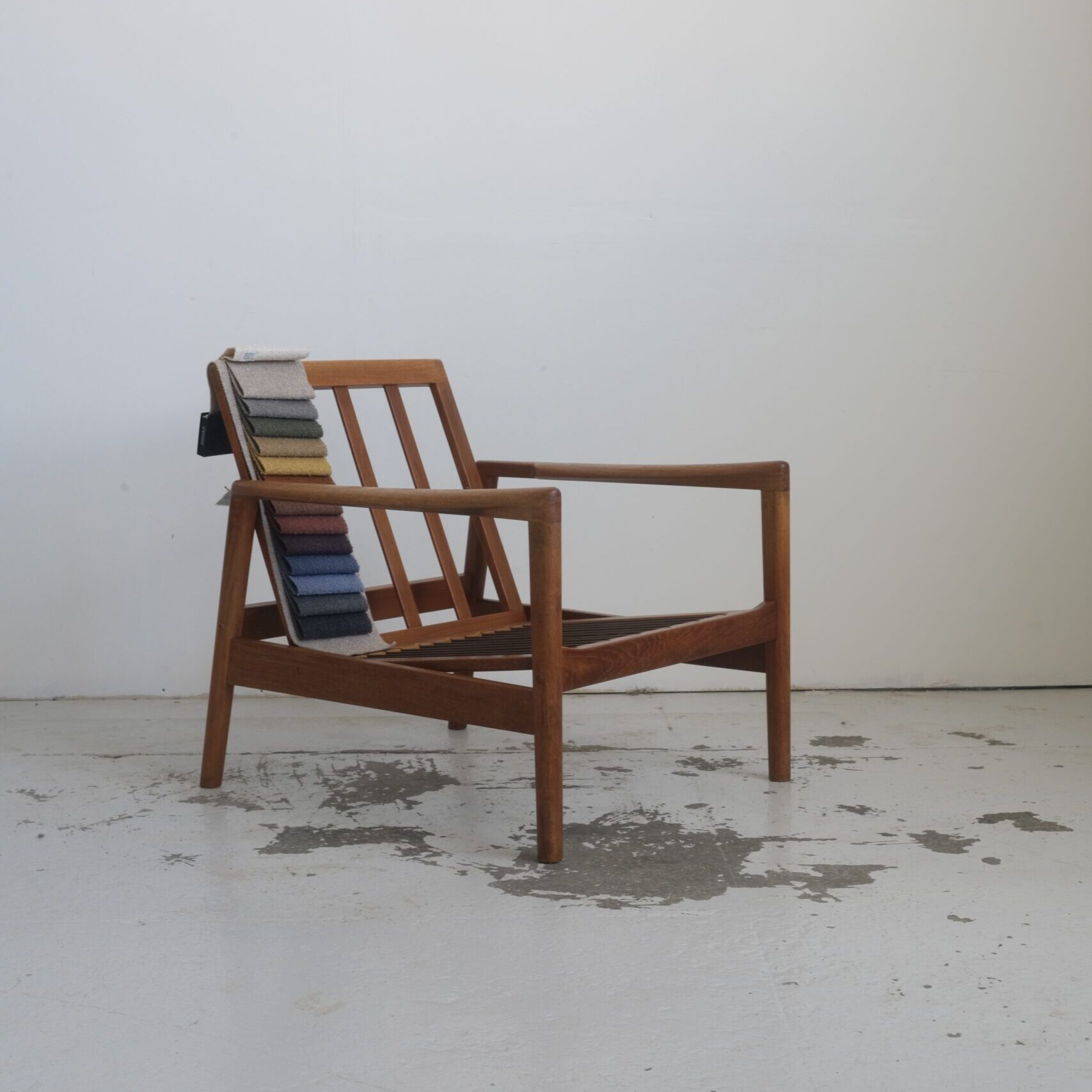 *RESERVED*Danish teak armchair frame